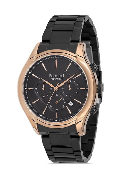 Ferrucci Men's Functions Active Calendar Wristwatch 9fm2744