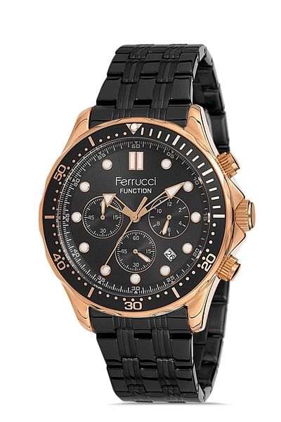 Ferrucci Men's Functions Active Calendar Wristwatch 9fm2731