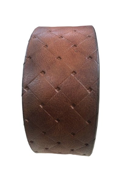 Yage Brown Patterned 4 cm Sports Belt