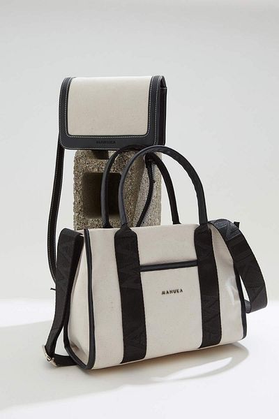 Manuka Canvas-Tasche Schwarz