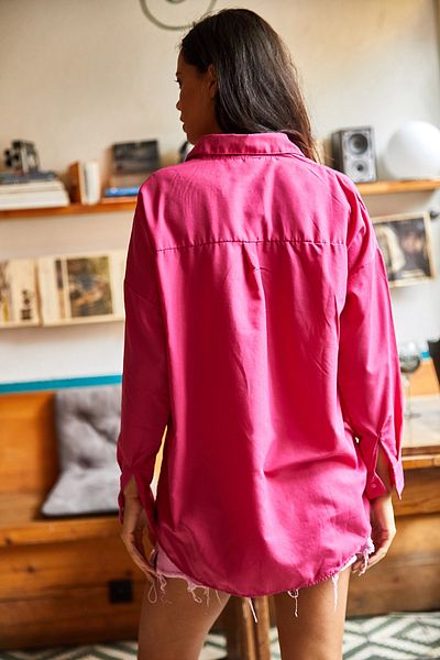 Olalook Hemd - Rosa - Oversized
