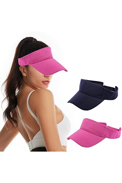 Açık Butik Unisex Uv Protective Sports Beach Visor Σετ καπέλων 2 τεμαχίων