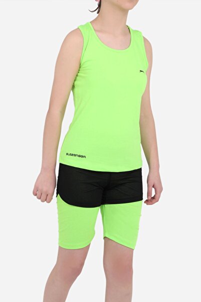 Slazenger Παιδικό πράσινο σετ με πάνω και κάτω μέρη DOLF