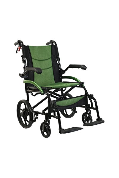 GOLFİ Alüminyum Katlanabilir Manuel Tekerlekli Transfer Sandalye | Comfortabl...
