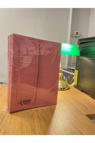 sert kırtasiye büro malzemeleri Yarım Kapak Dosya Pembe 50li Pk Economik