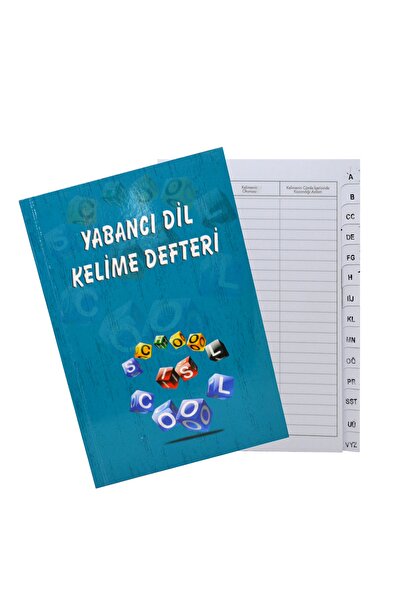 Kids Like Cardboard Cover A5 Foreign Language Word Book