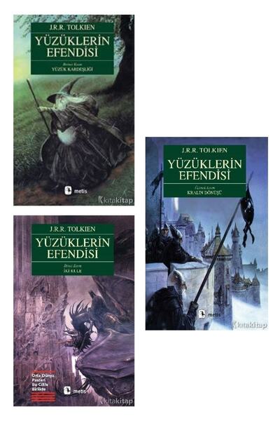Metis Yayınları Yüzüklerin Efendisi Üç Kitap Set - Yüzüklerin Efendisi Tatil ...