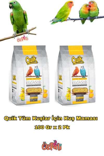 Quik Kuş Maması 100 Gr X 2 Pk