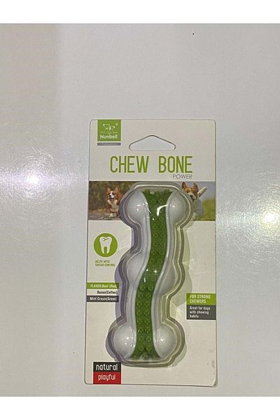 Nunbell Dog Toy Filled Bone Medium
