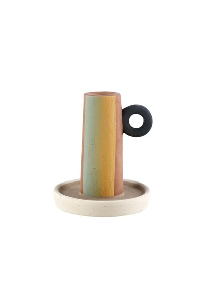 Paşabahçe Seramik Şamdan Mumluk 10cm