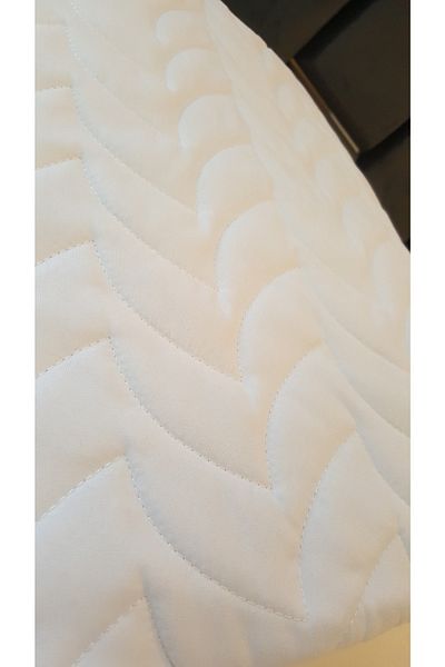 babadağ kolleksiyon 90x190 Bed Mattress Quilted Fitted (FULL WRAP) 180grCotton Fabric