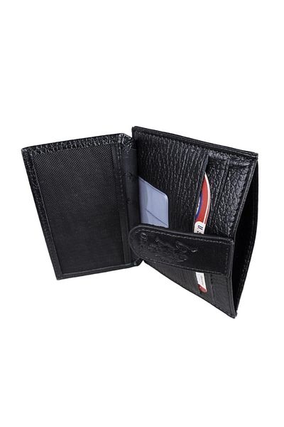 U.S. Polo Assn. Men's Wallet 7607 - Black