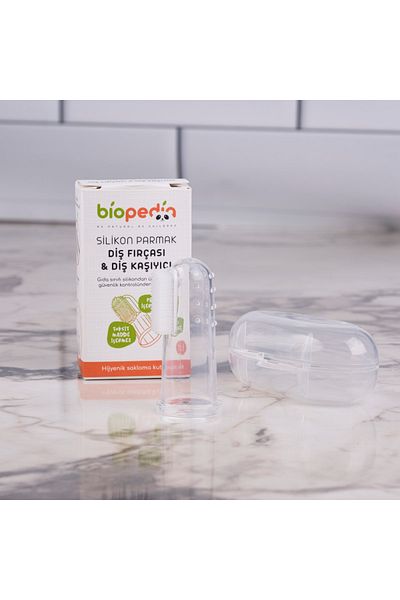 Biopedia Silicone Finger Toothbrush - Teether