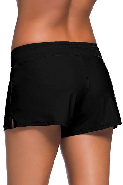 Winmoda34 Γυναικείο μαύρο μαγιό σορτς