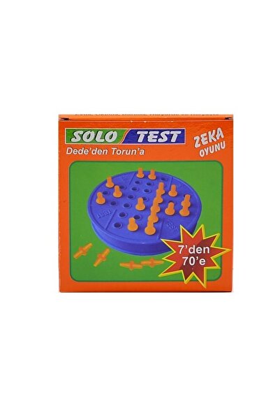 nesoedu Solo Test Nostaljik Zeka Strateji Eğitici Oyuncak