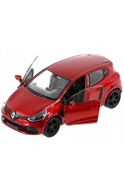 WELLY Renault Clio Kırmızı 1/36 Ölçek Metal Model Oyuncak Araba