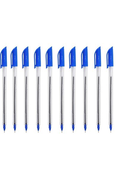Bigpoint Ballpoint Pen Polo 0.7mm Blue Set of 10