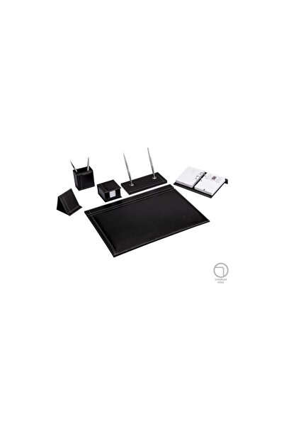 Gıpta Solid 7 Parça Sümen Takımı Siyah 7082