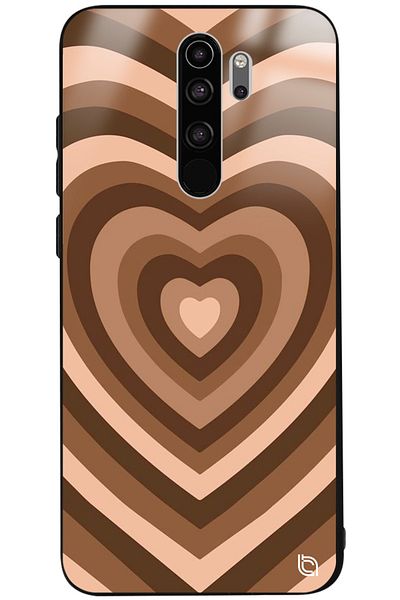 WANNA PROTECT حافظة لهاتف Xiaomi Redmi Note 8 Pro Hearts Premium منقوشة لامعة