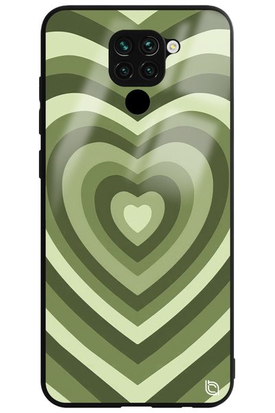WANNA PROTECT Xiaomi Redmi Note 9 Premium Hearts Pattern Glossy Phone Case