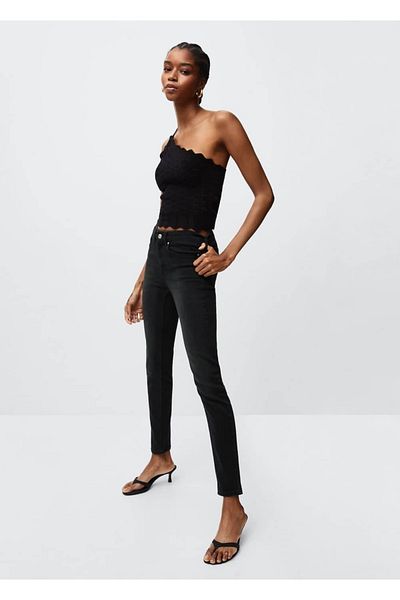 MANGO Woman Skinny Push-up Jean Trousers