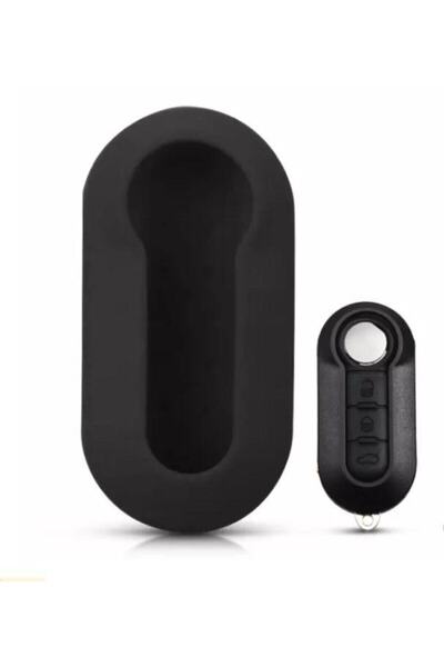 Marka حافظة مفاتيح سيليكون متوافقة مع فيات باندا بونتو بروفا دوبلو فيورينو