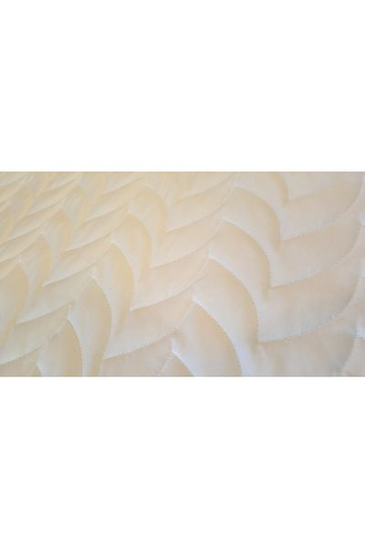 babadağ kolleksiyon Extra Standard Padding Mattress Mattress 245gr./m2 Quilted Fitted 100x200 Cotton Fabric