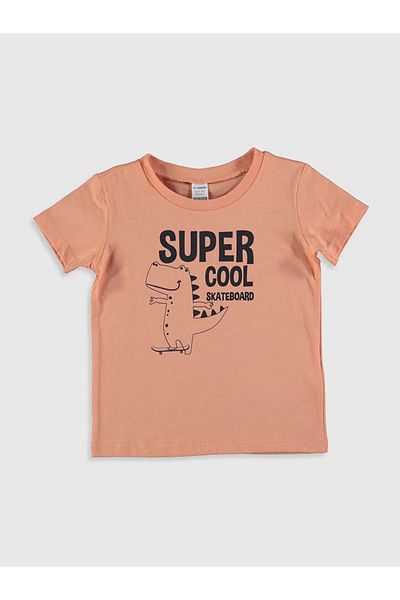 LC Waikiki Crew Neck Short Sleeve Baby Boy T-Shirt