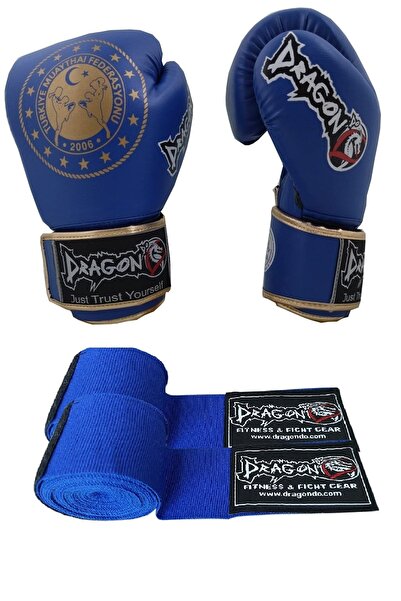 Dragondo 30218-p Martina Federasyon Onaylı Muay Thai Müsabaka Eldiveni Ve Bandaj