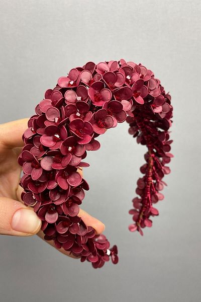Hobigram إكسسوار شعر فيري هينا وتاج الزفاف – تصميم خاص، إكسسوار، إنتاج عالي الجودة، طراز مذهل – G