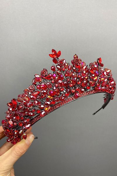 Hobigram Akbahar Gelin And Henna Crown – إكسسوار الزفاف، تصميم أنيق، إكسسوار نسائي – إكسسوار الزفاف – Geli