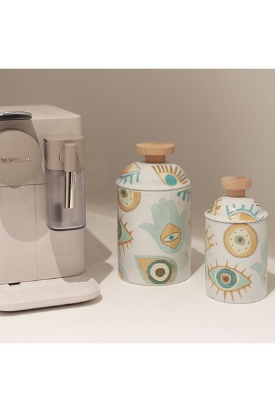 The Mia Amulet Porcelain Spice Rack 550 Cc