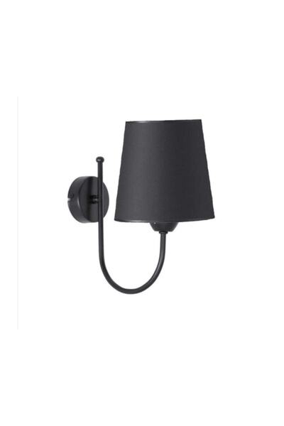 BSA LIGHTING Arlet Tekli Siyah Aplik (siyah Abajurlu)