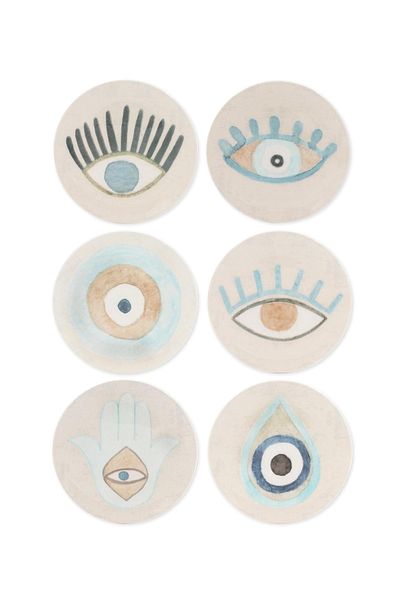 The Mia 19 Cm Amulet Cake Plate - Set of 6