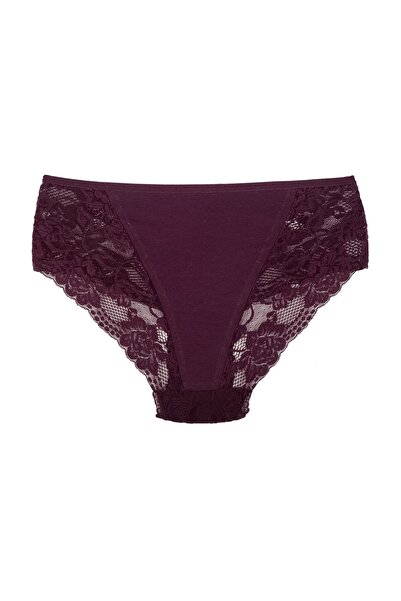 Zena 2'li Dantelli Büyük Beden Kadın Külot