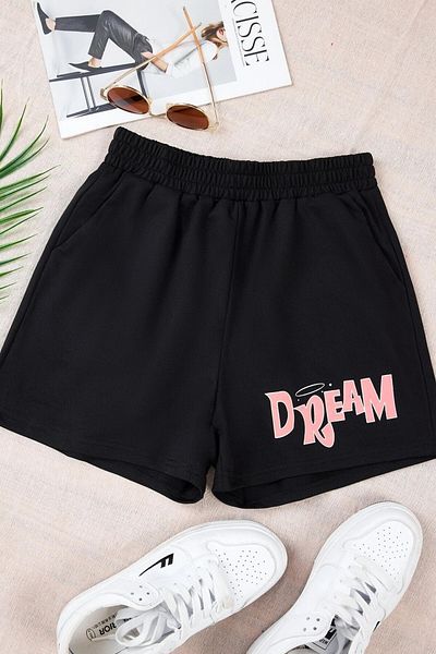 MODAGEN Women's Comfortable Fit Combed Cotton Dream Printed Shorts