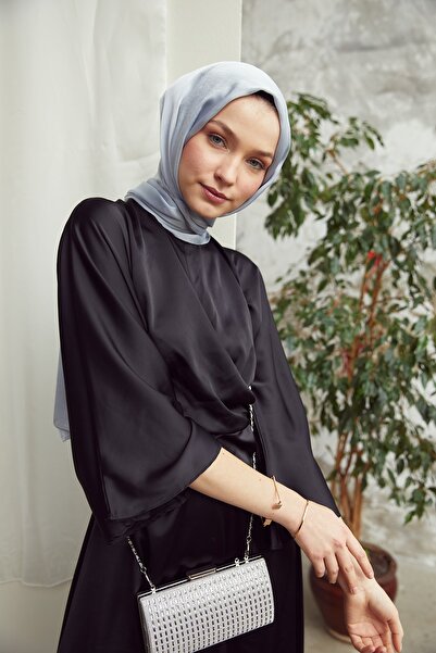 VALORSCARF Buz Gri Abiye Şal