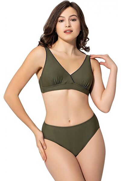 Swana Set bikini kaki uni pentru femei