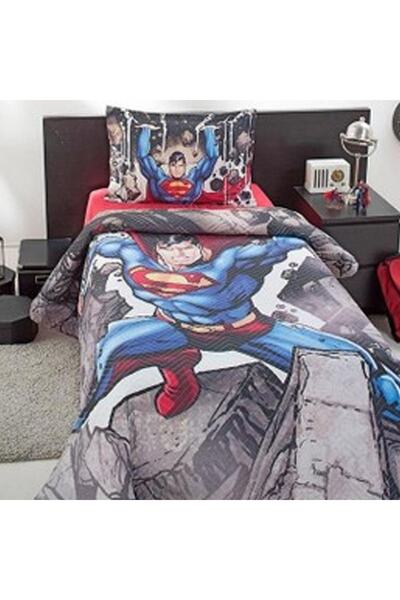 Özdilek Μονό Σετ Παπλωματοθήκης με άδεια χρήσης Ranforce, καπιτονέ, Superman