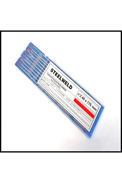 DATWELD Steelweld Kırmızı Tungsten Argon Iğnesi 2,00mm (10'LU PAKET)