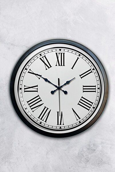 Kasva Concept ساعة حائط سيارة رياضية معدنية سوداء مقاس 40 سم