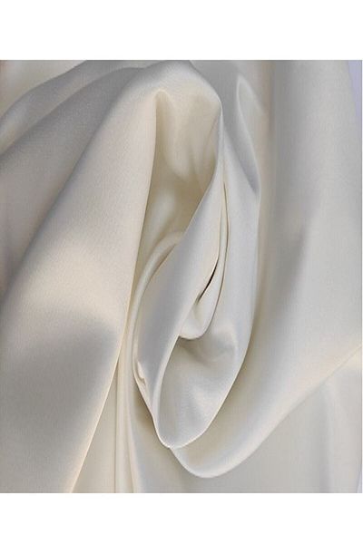 Rose Day Satin Sunshade Curtain Cream