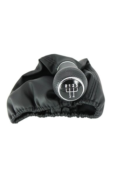 FBM Vw Polo Classic (5 Advanced) Gear Lever Compatible Knob Gaiter 6x Between 1996-20020711118-f