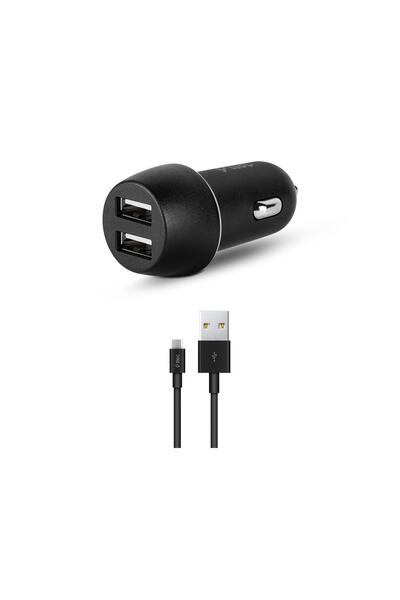 Ttec 2 Yıl Garantili Smartcharger Duo 3.1a Araç Şarj Aleti Çift Usb + Micro U...