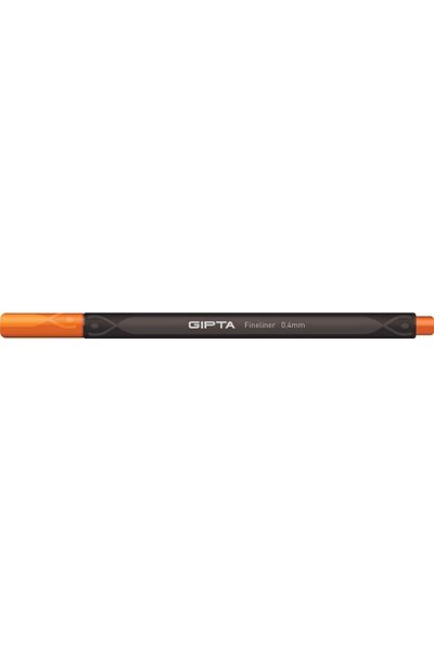 Gıpta - Fineliner 0.4 Mm Orange Pen