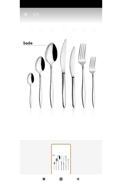 BRONDOFF Carmen Steel 89 Piece Fork Spoon Knife Set