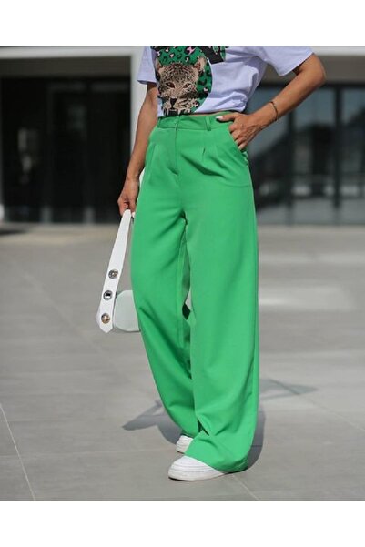 Colorful Plazzo Fabric Pants