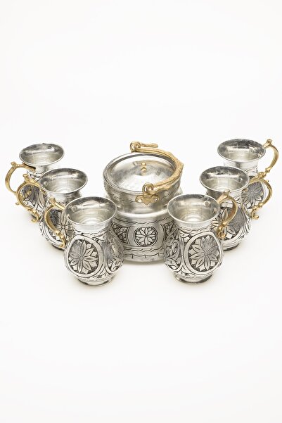 DMT COPPER HOME Gaziantep Bakır El Işlemesi Su&ayran Bardak Takımı 1mm ( 0,5 Lt Yoğurt Mayalama Kabı)