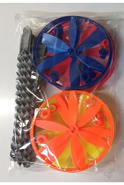 MİTHAT TOYS Dev Ufo Pervane Uçan Daire Oyuncak 24 Adetli Yerli Üretim