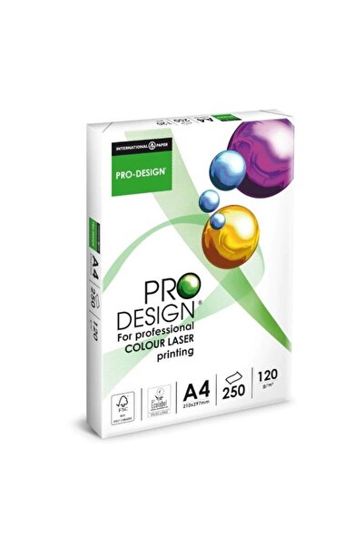 Pro Desıgn Χαρτί φωτοαντιγραφικού Prodesign Gramage A4 120 gr, Συσκευασία 250...